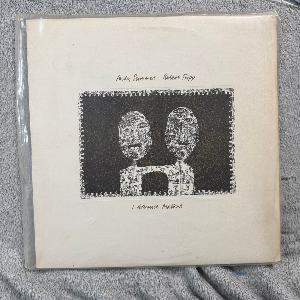 Andy Summers Robert Fripp I Advance Masked Vinyl‎ LP 1982 A&M Records SP-4913